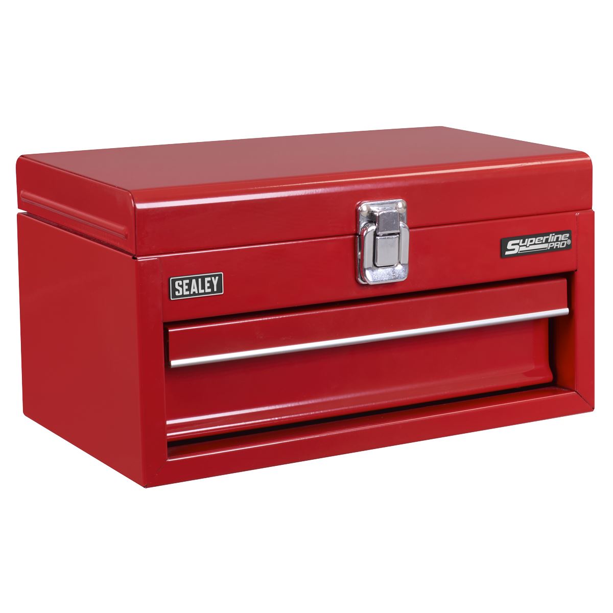 Sealey Superline Pro 1 Drawer Mini Toolbox Red  White Rose Tools