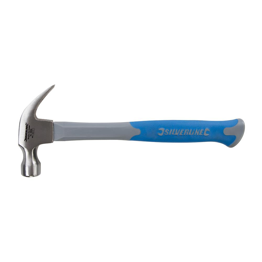 Silverline Claw Hammer Fibreglass 8oz (227g) 580456  White Rose Tools