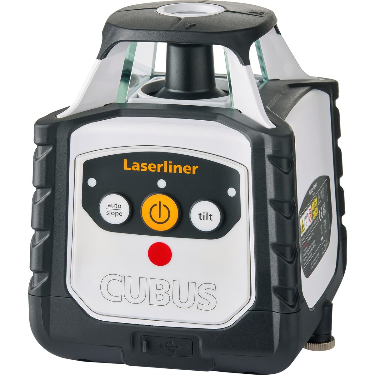 Laserliner 052.325A Cubus 110 S Set Fully Automatic Rotating Laser 150cm 32173  White Rose Tools