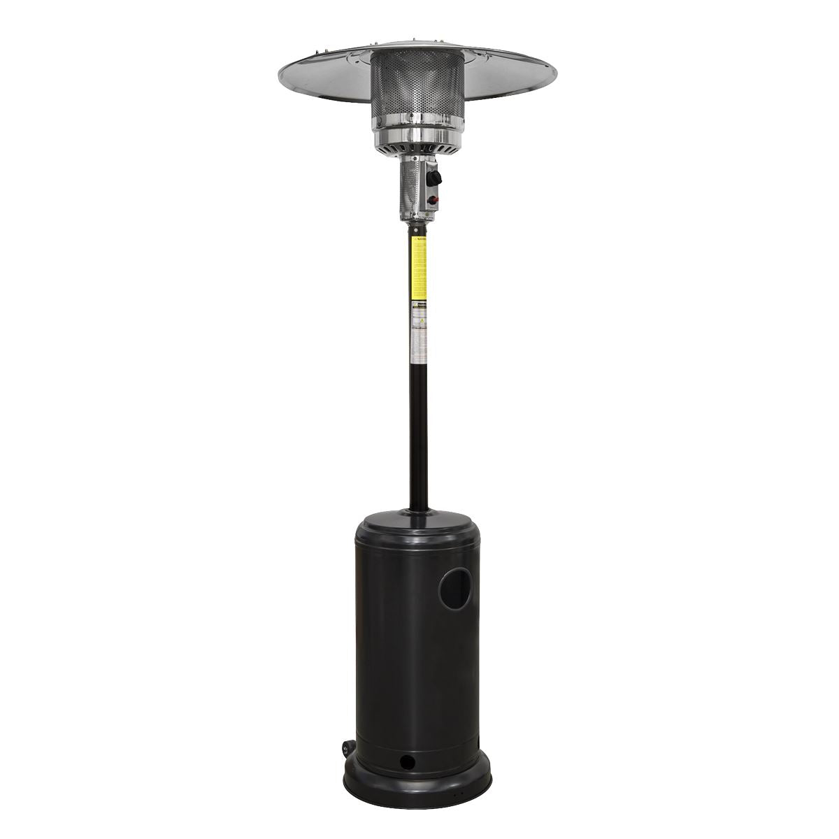 Dellonda Outdoor Garden Gas Patio Heater 13kW Commercial & Domestic Use, Black