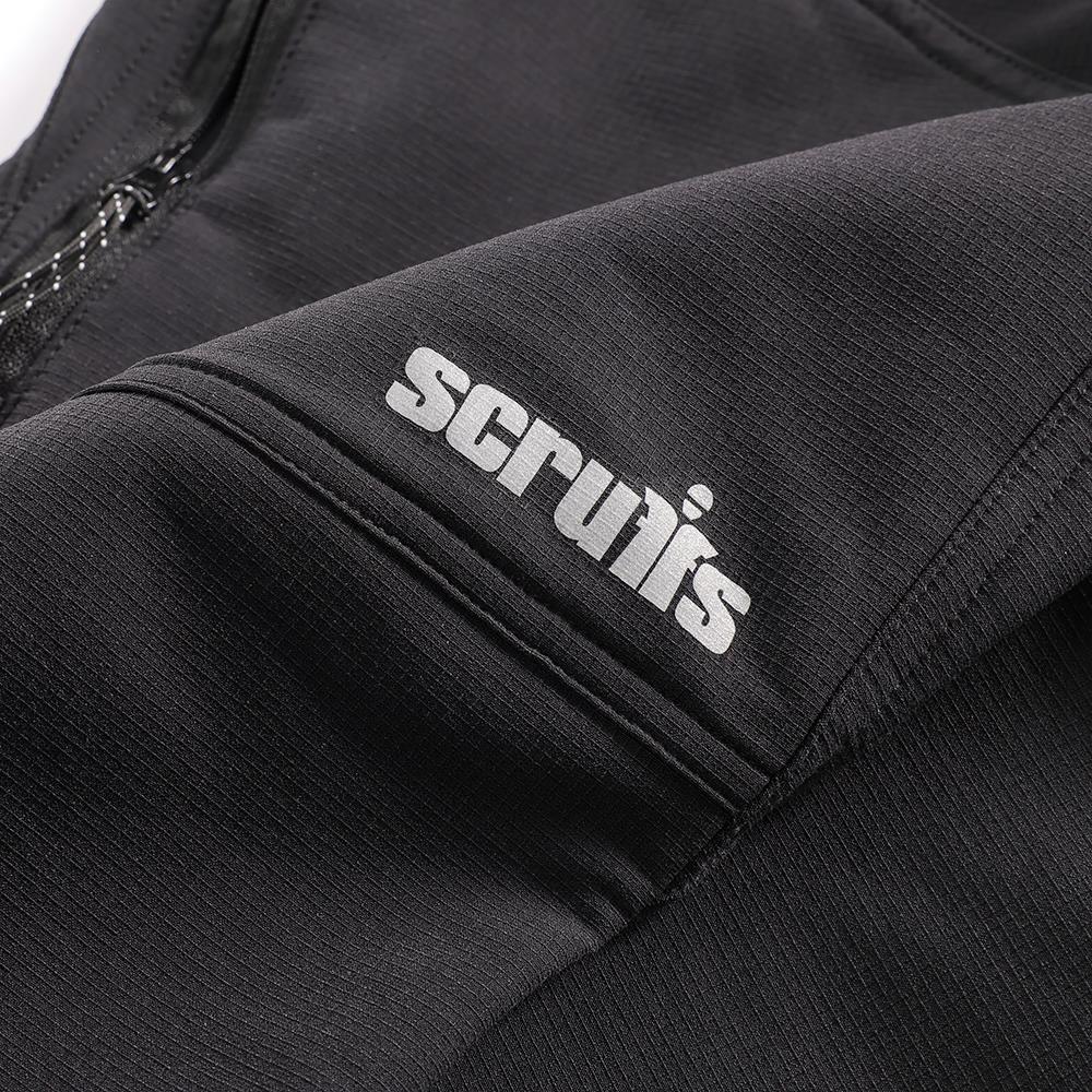 Scruffs Women's Tech Trousers Workwear Black - Choose Size  White Rose Tools