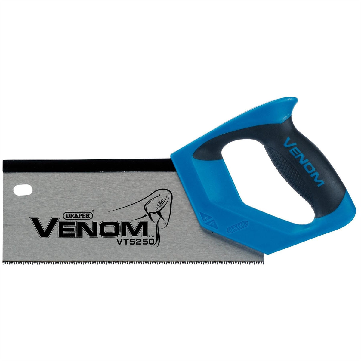 Draper Venom® Double Ground Tenon Saw 250mm 11tpi/12ppi 82199  White Rose Tools
