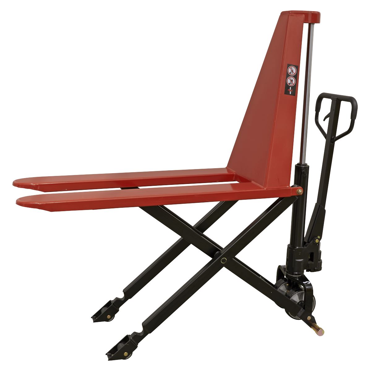 Sealey High Lift Pallet Truck - 1000kg Capacity 1170 x 540mm 