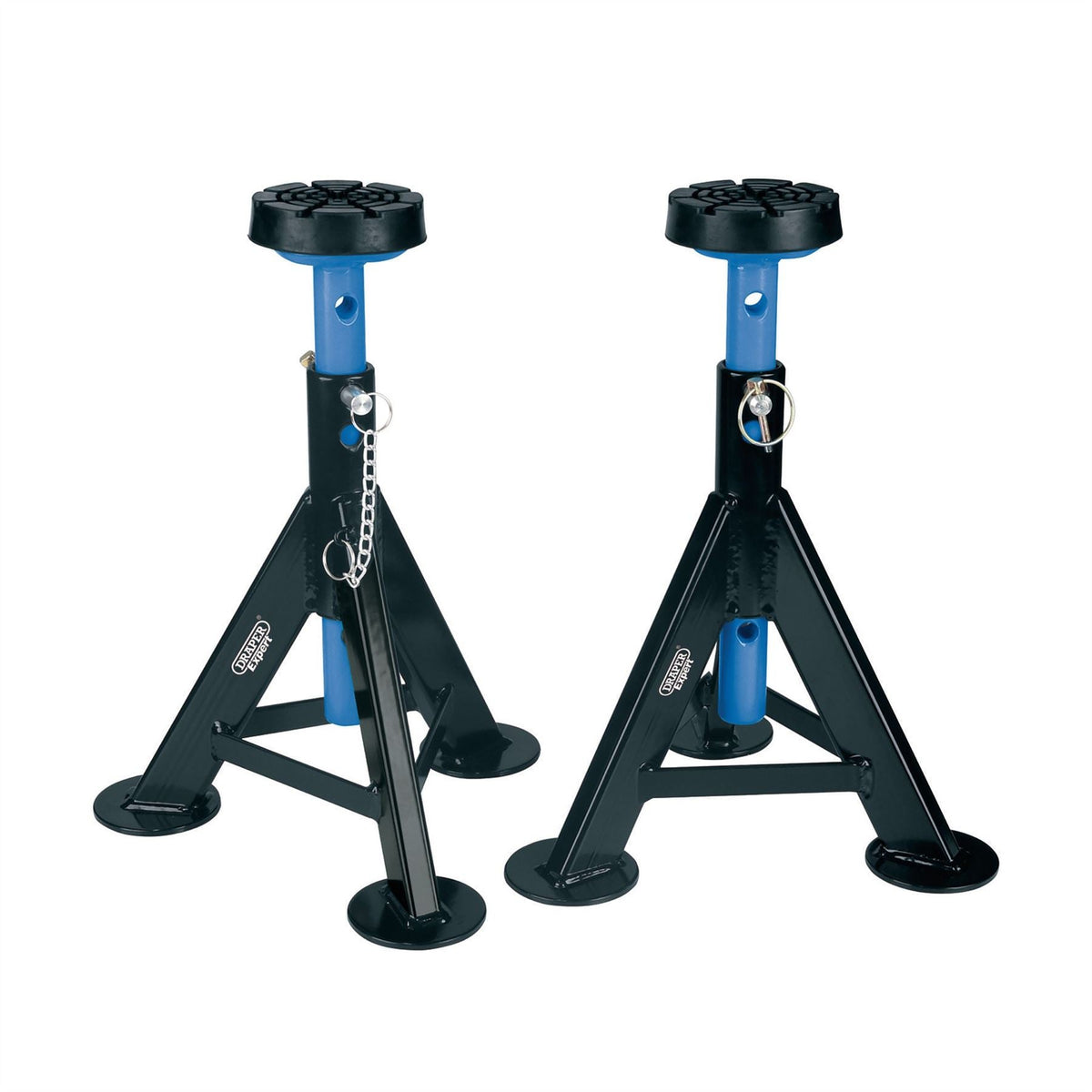 Draper Expert Axle Stands 3 Tonne Blue (Pair) 24173  White Rose Tools