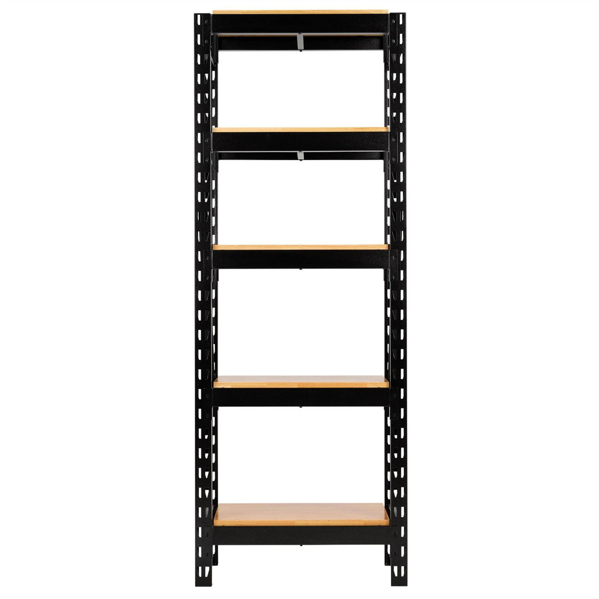 BUNKER 22 Piece Modular 5 Tier Racking with Hardwood Shelving 750mm 32446  White Rose Tools
