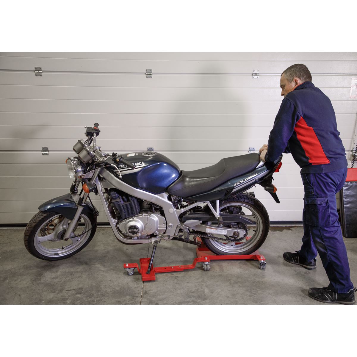 Sealey Motorcycle Rear Wheel Side Stand Type Dolly 