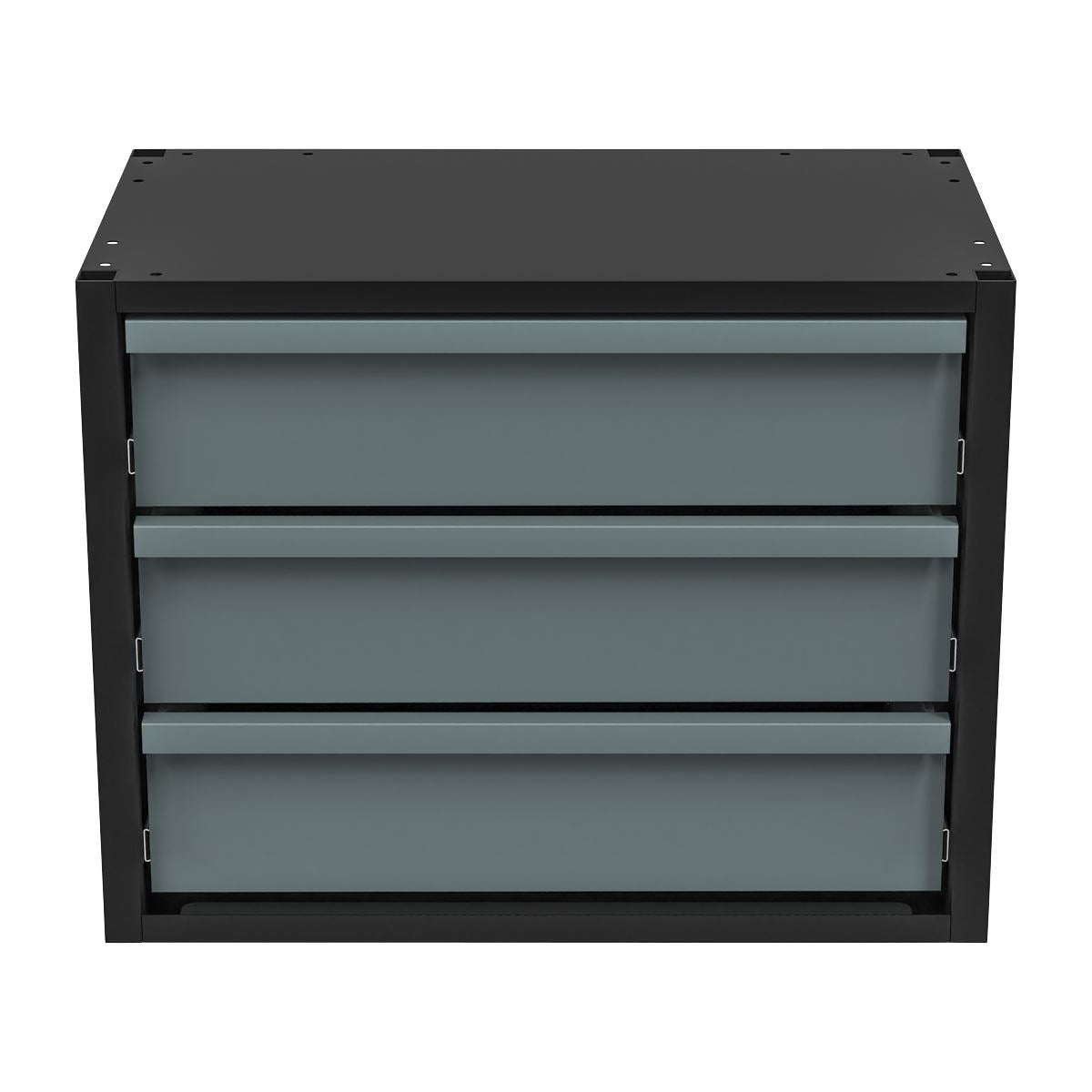 Sealey Modular Racking Mid Unit 3 Drawers 580mm  White Rose Tools