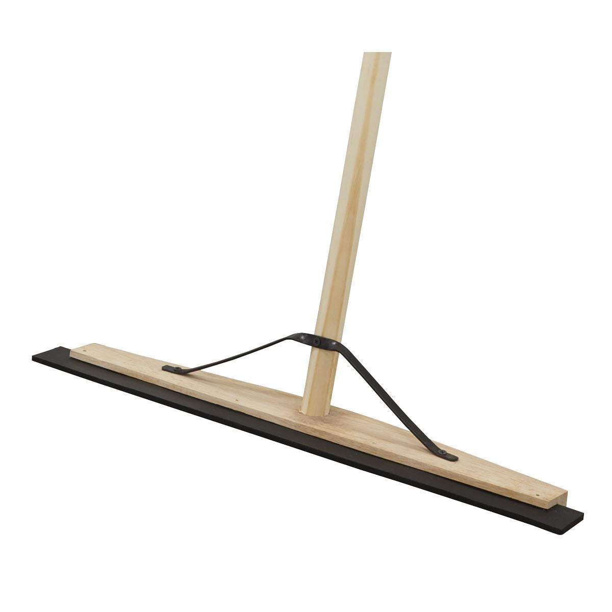 Sealey Rubber Floor Squeegee 24"(600mm) with Wooden Handle