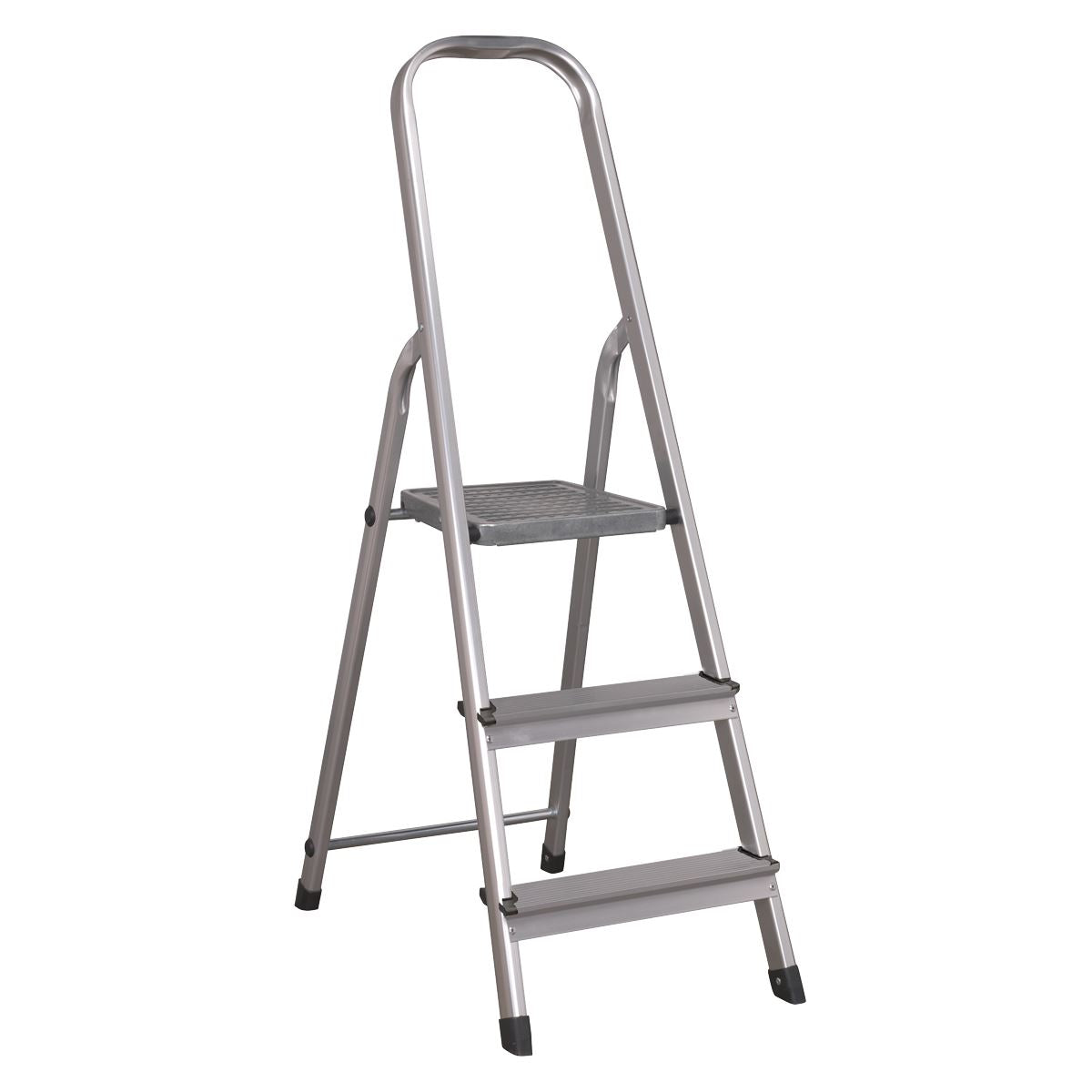 Sealey Aluminium Step Ladder 3-Tread EN 131 
