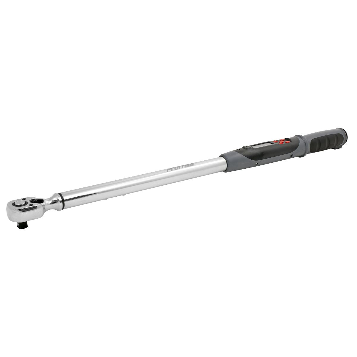 Sealey Premier Angle Torque Wrench Digital 1/2"Sq Drive 30-340Nm (22-250lb.ft)