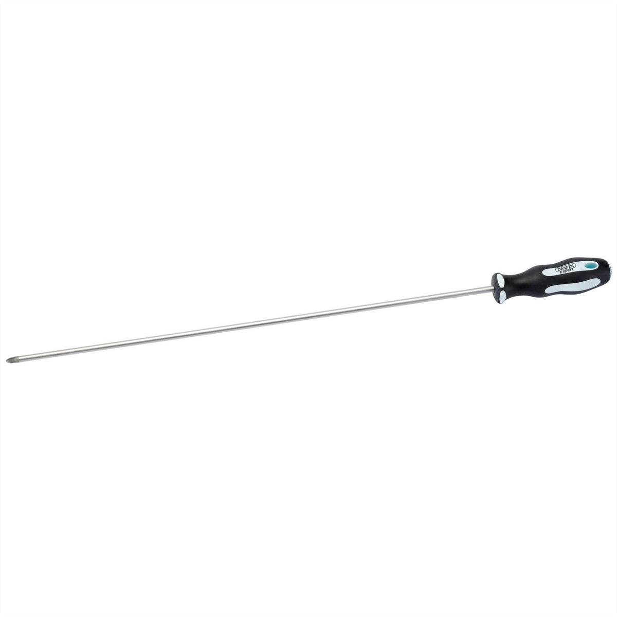 Draper Expert PZ Type Extra Long Reach Soft Grip Screwdriver No.2 x 450mm 63593  White Rose Tools