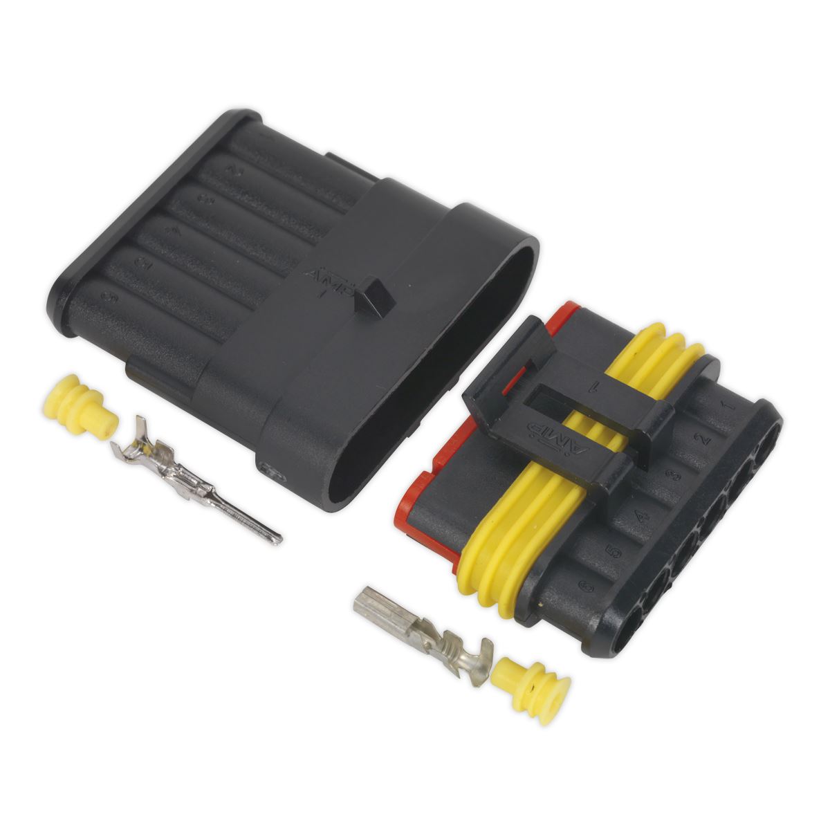 Sealey Superseal Male & Female Connector 6-Way 