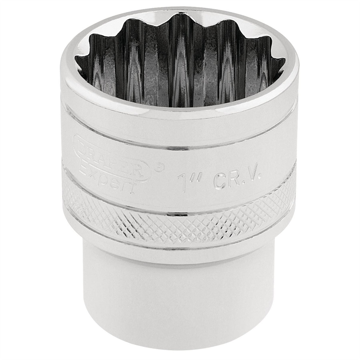 Draper Expert HI-TORQ® 12 Point Socket 1/2" Sq. Dr. 1" 33725  White Rose Tools