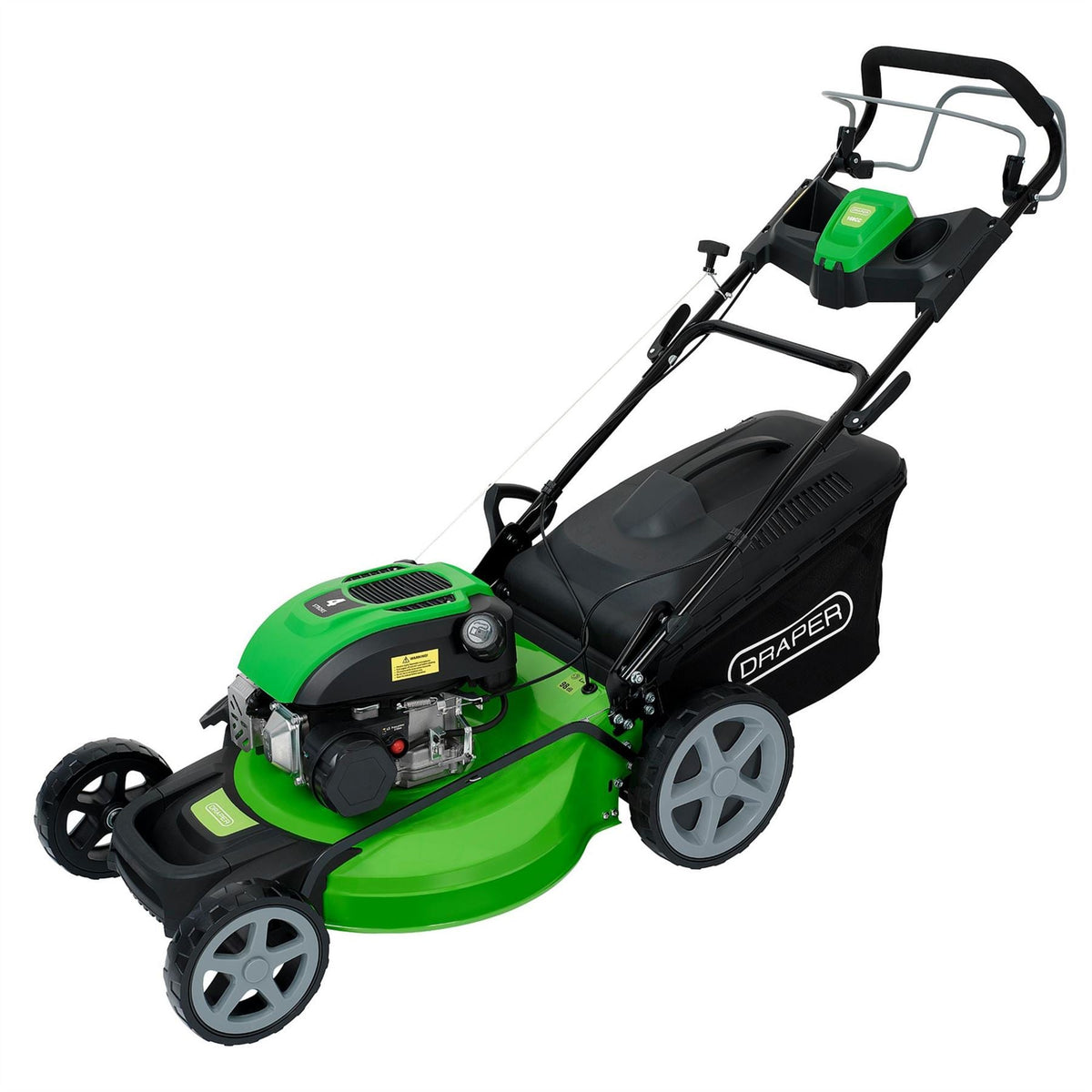 Draper Self-Propelled Petrol Lawn Mower 508mm 169cc/3.8HP 30276  White Rose Tools