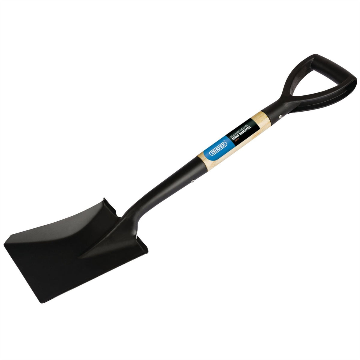 Draper Square Mouth Mini Shovel with Wood Shaft 15073  White Rose Tools