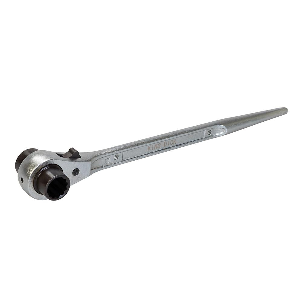King Dick Ratchet Podger Spanner Metric - Choose Size  White Rose Tools