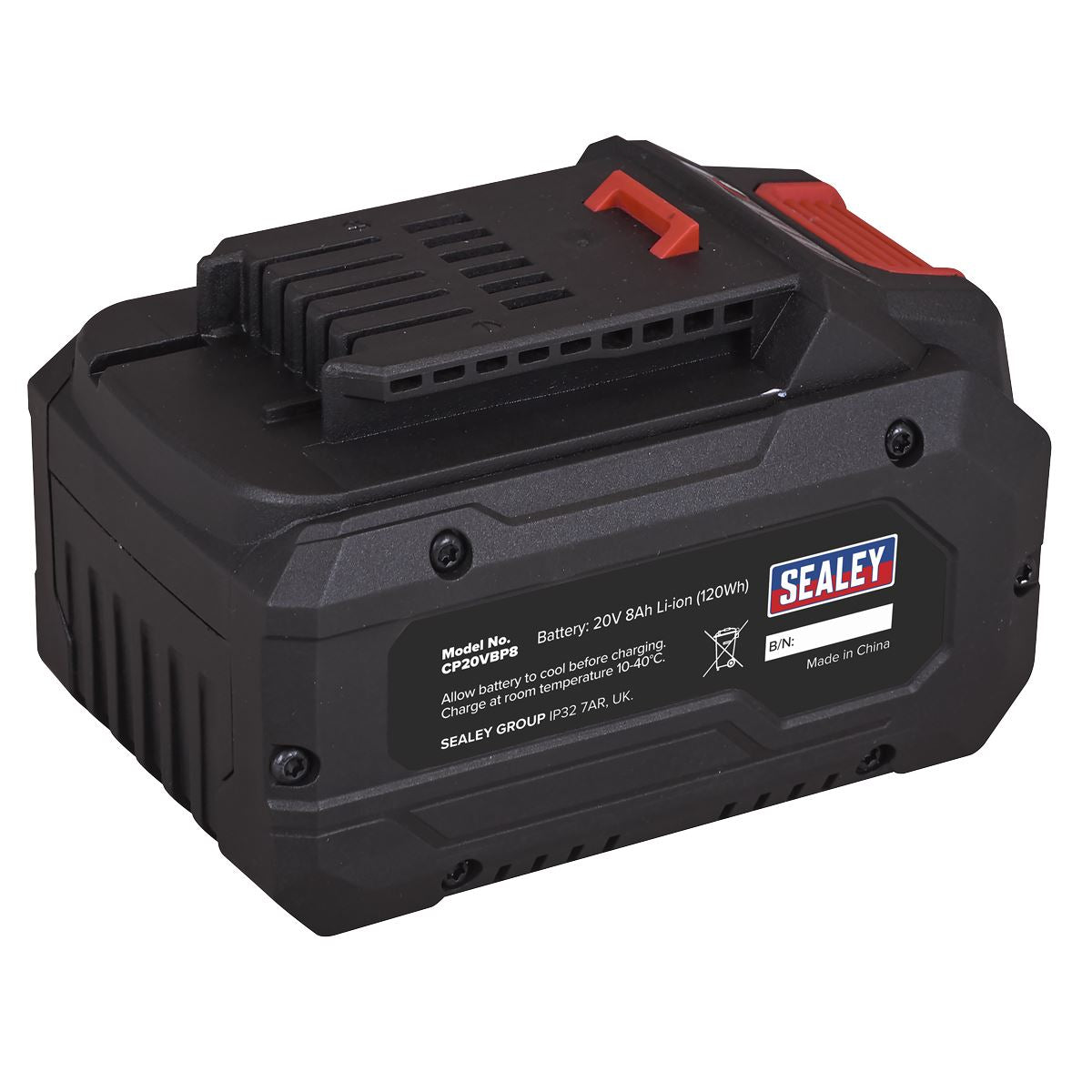 Sealey SV20 Series Power Tool Battery 20V 8Ah  White Rose Tools