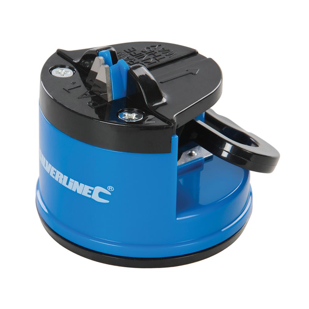 Silverline Knife Sharpener with Suction Base 60 x 65 60mm 270466