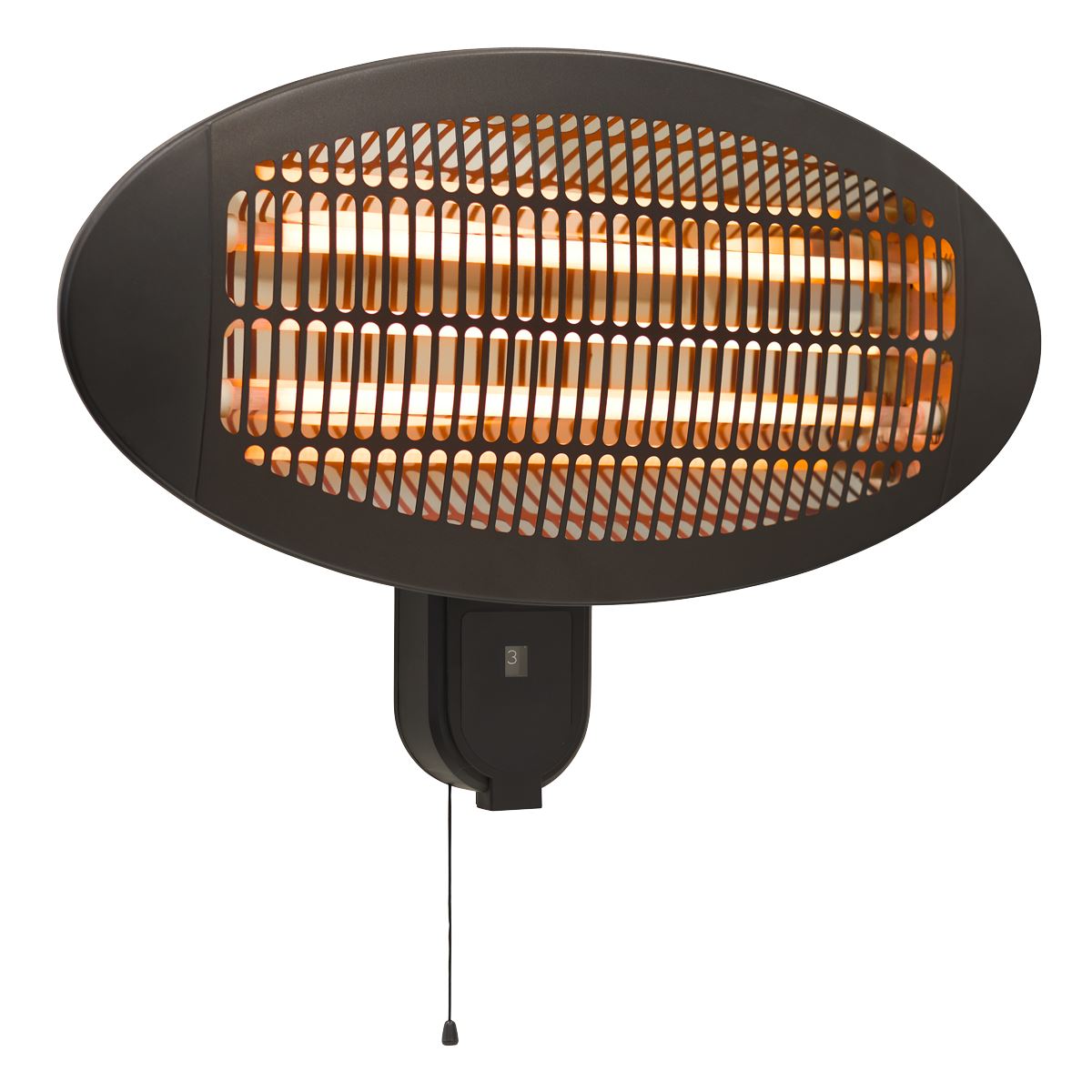 Sealey Infrared Quartz Heater - Wall Mounting 2000W/230V