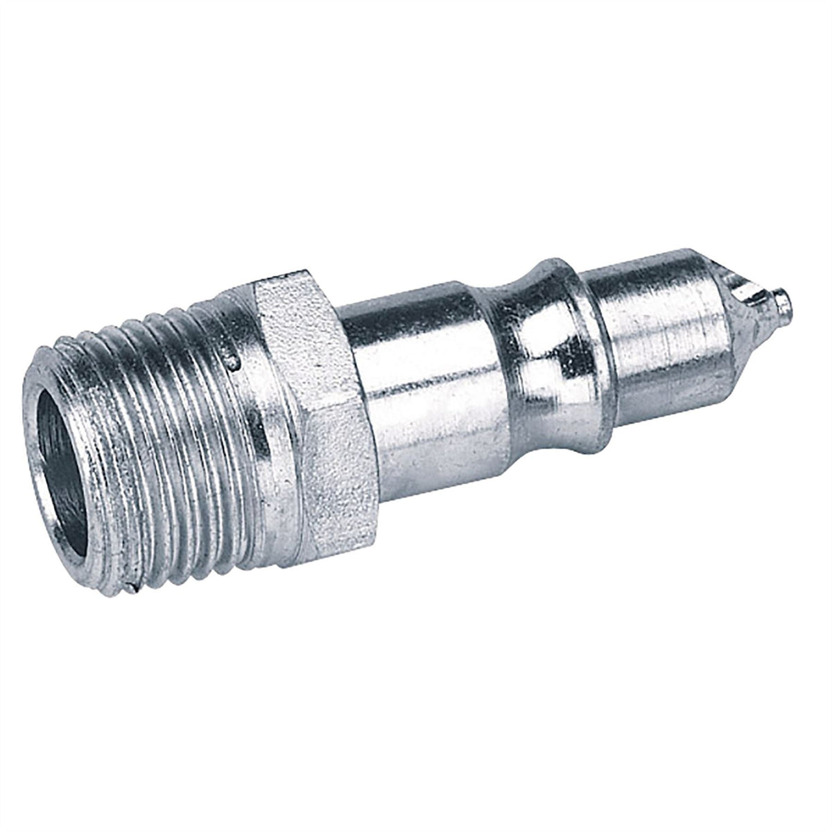 Draper 1/2" Male Thread Air Line Screw Adaptor Connectors (Pack of 2) 25858  White Rose Tools