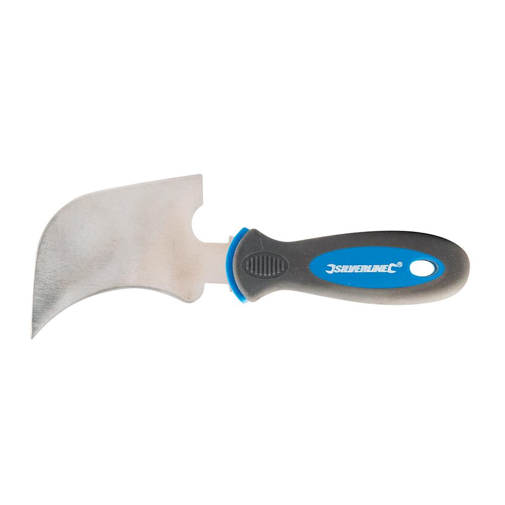 Silverline Quarter Moon Knife 100mm 