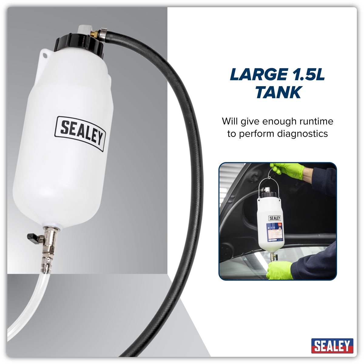 Sealey Auxiliary Fuel Tank 1.5L