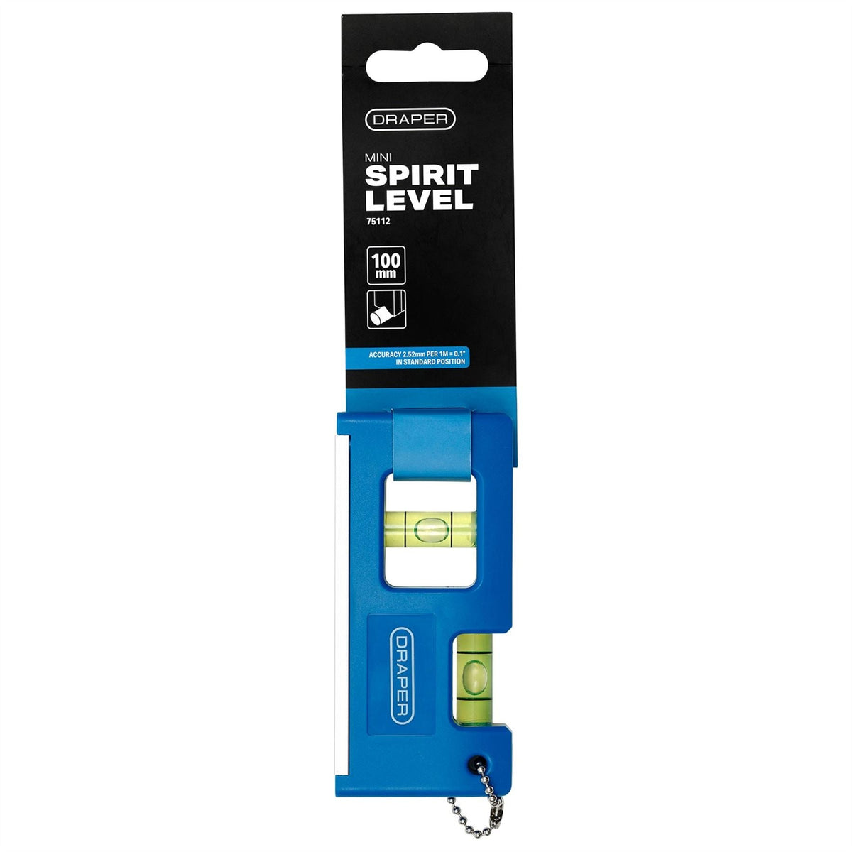 Draper Mini Spirit Level 100mm 75112  White Rose Tools