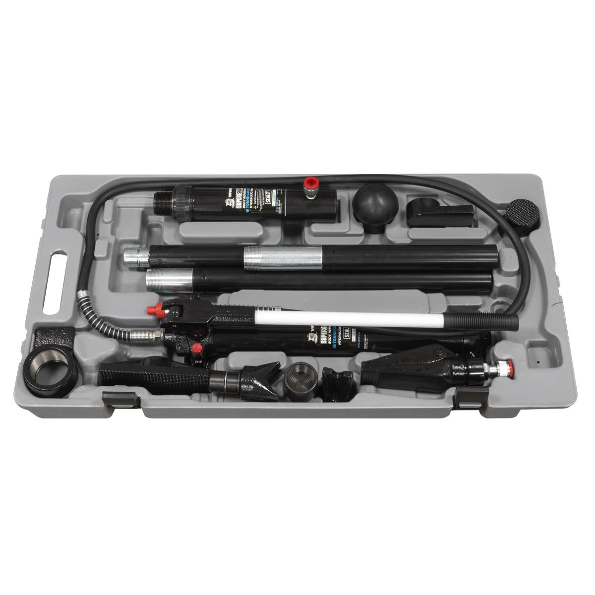 Sealey Hydraulic Body Repair Kit 10 Tonne SuperSnap® Type 