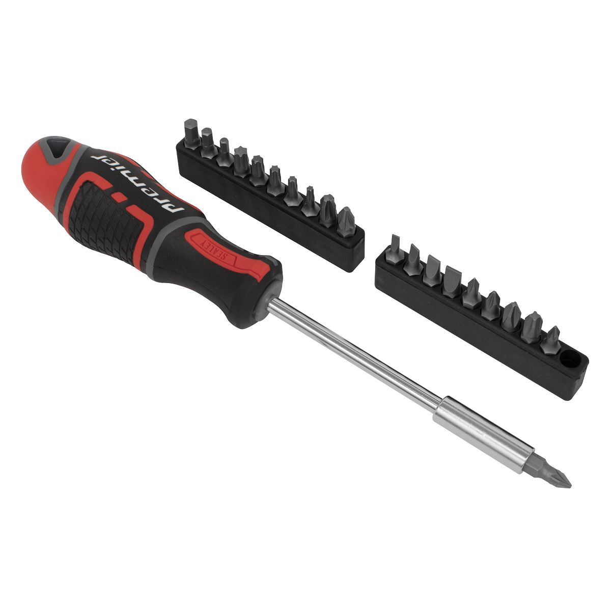 Sealey Premier Screwdriver and Bit Set 21 Piece GripMAX 