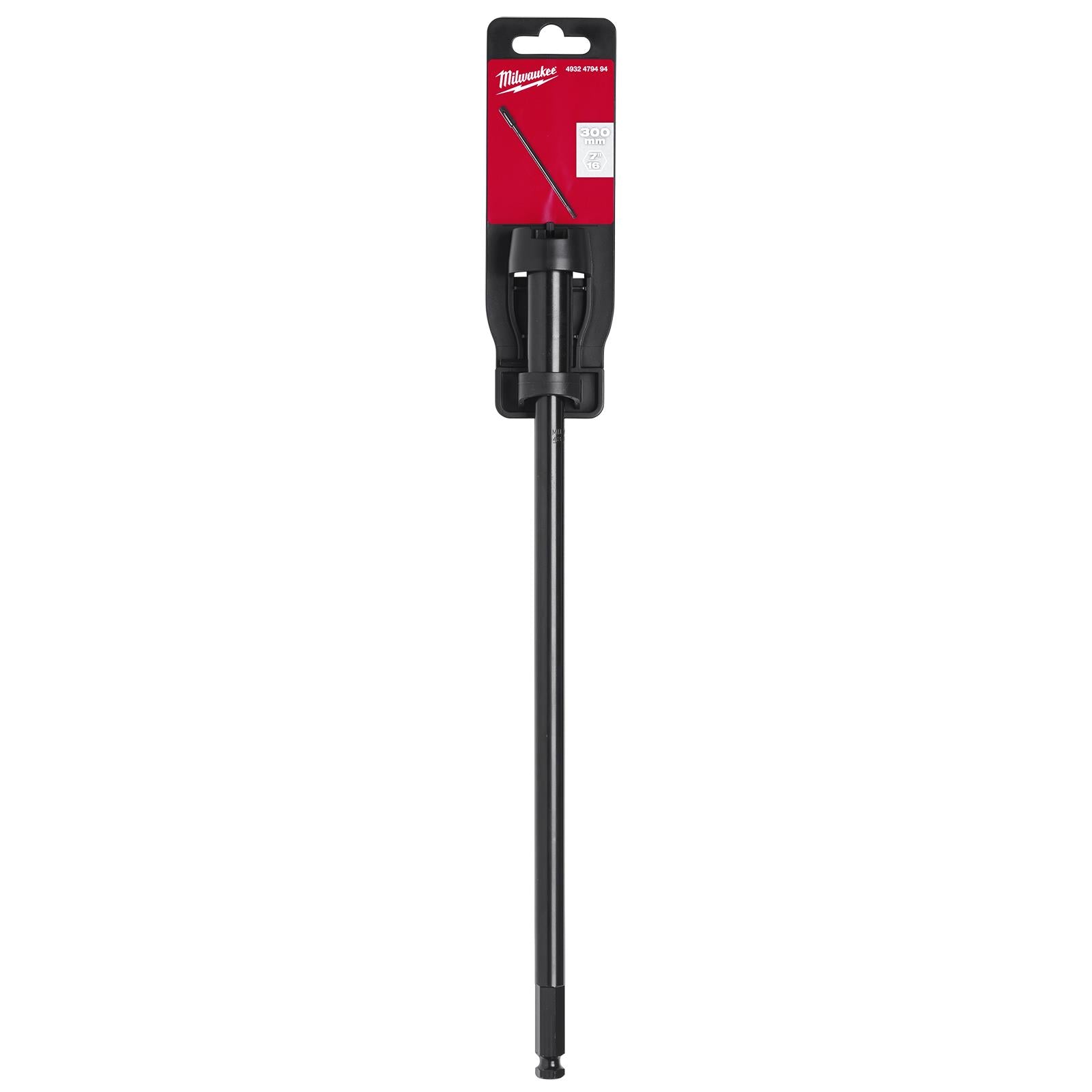 Milwaukee Shank Extensions for Self Feed Bits Auger Bits and Holesaws with 7/16in Hex Shank 