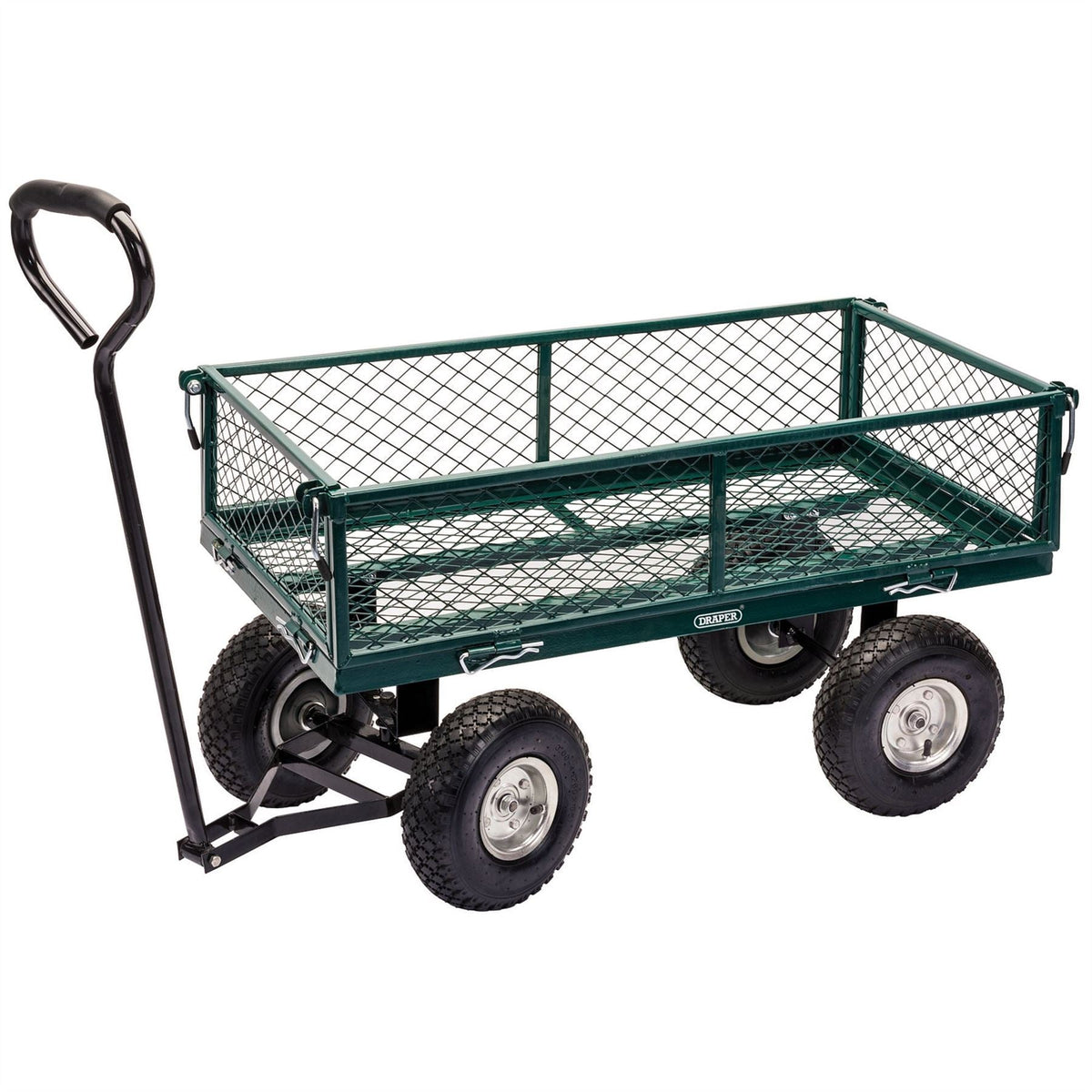 Draper Steel Mesh Garden Cart 200kg 58552  White Rose Tools