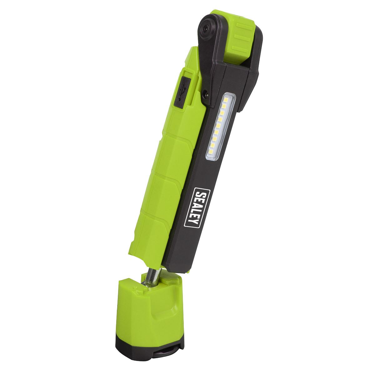 Sealey Rechargeable 360° Inspection Light 10W & 2 x 4W SMD LED Green 