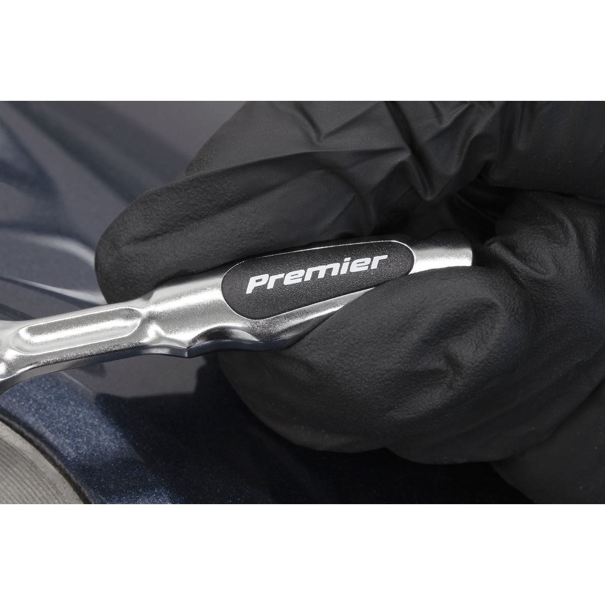 Sealey Premier Platinum Premier Platinum Micro Ratchet Bit Driver 1/4"Hex  White Rose Tools