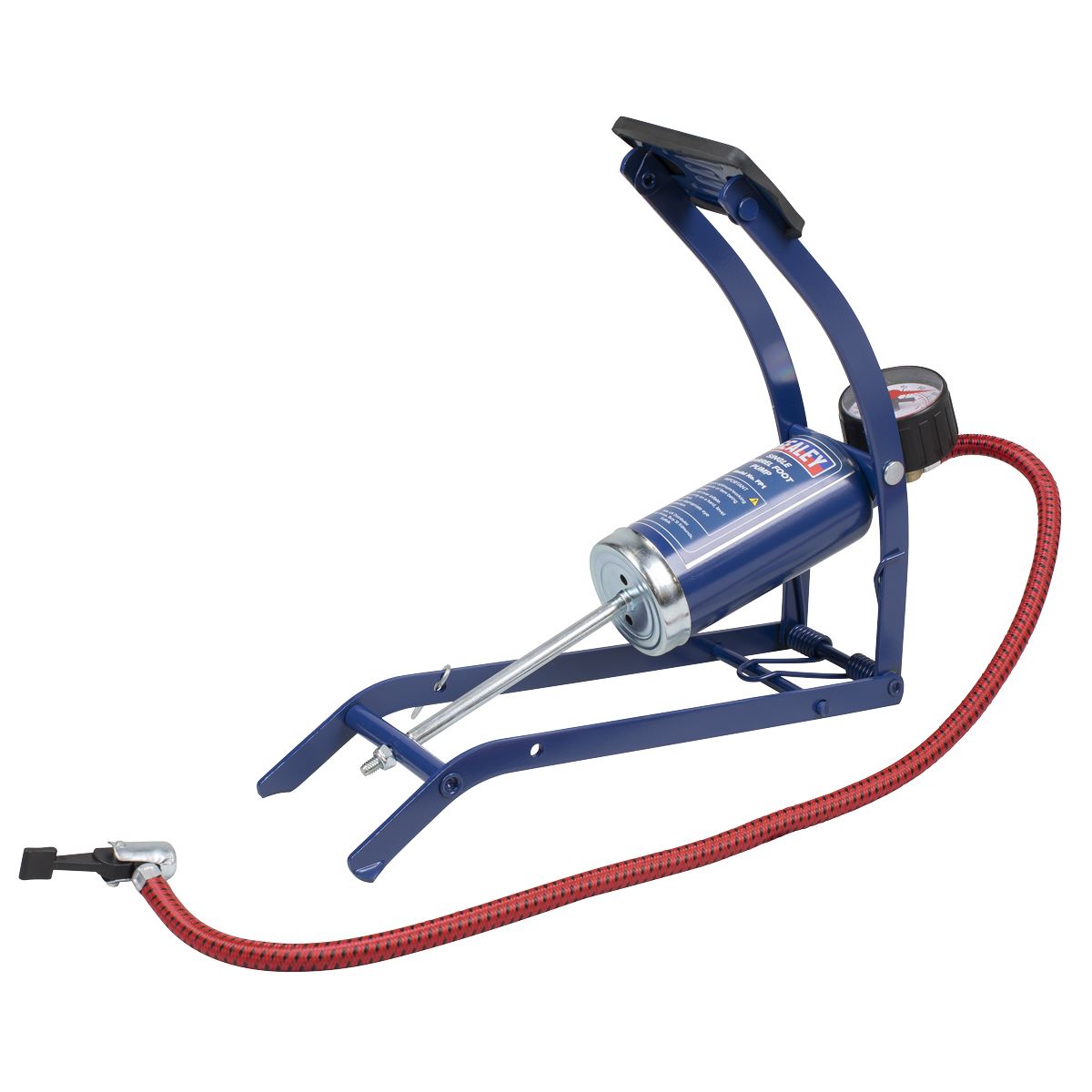 Sealey Foot Pump Single Barrel