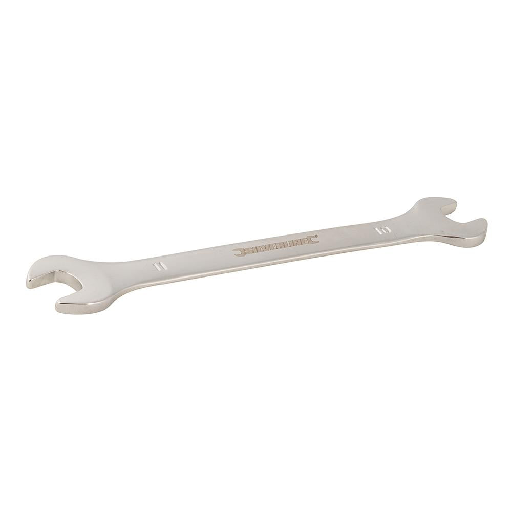 Silverline Open End Spanner Double Ended - Choose Size  White Rose Tools