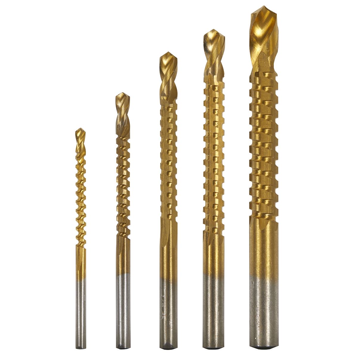 Sealey Drill Saw Bit Set 5pc  White Rose Tools