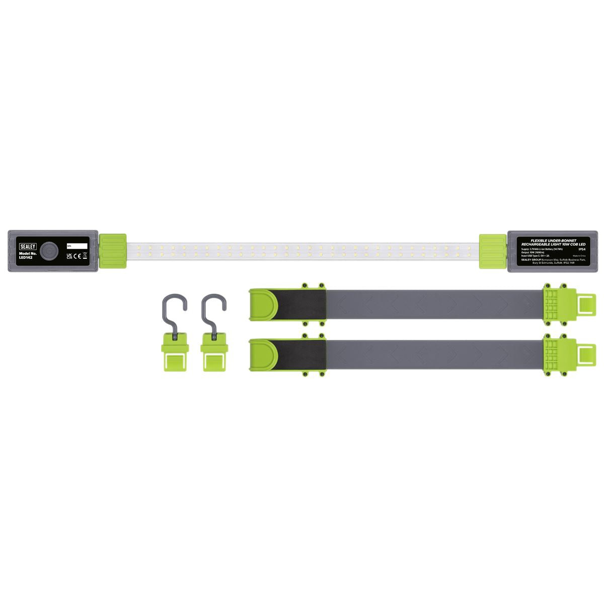 Sealey Rechargeable Flexible Under-Bonnet Light 10W COB LED 
