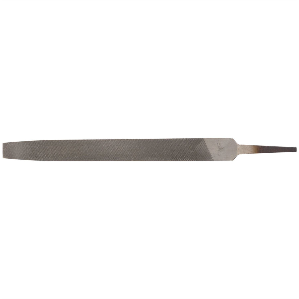 Draper Smooth Cut Flat File 12 x 200mm 60243  White Rose Tools