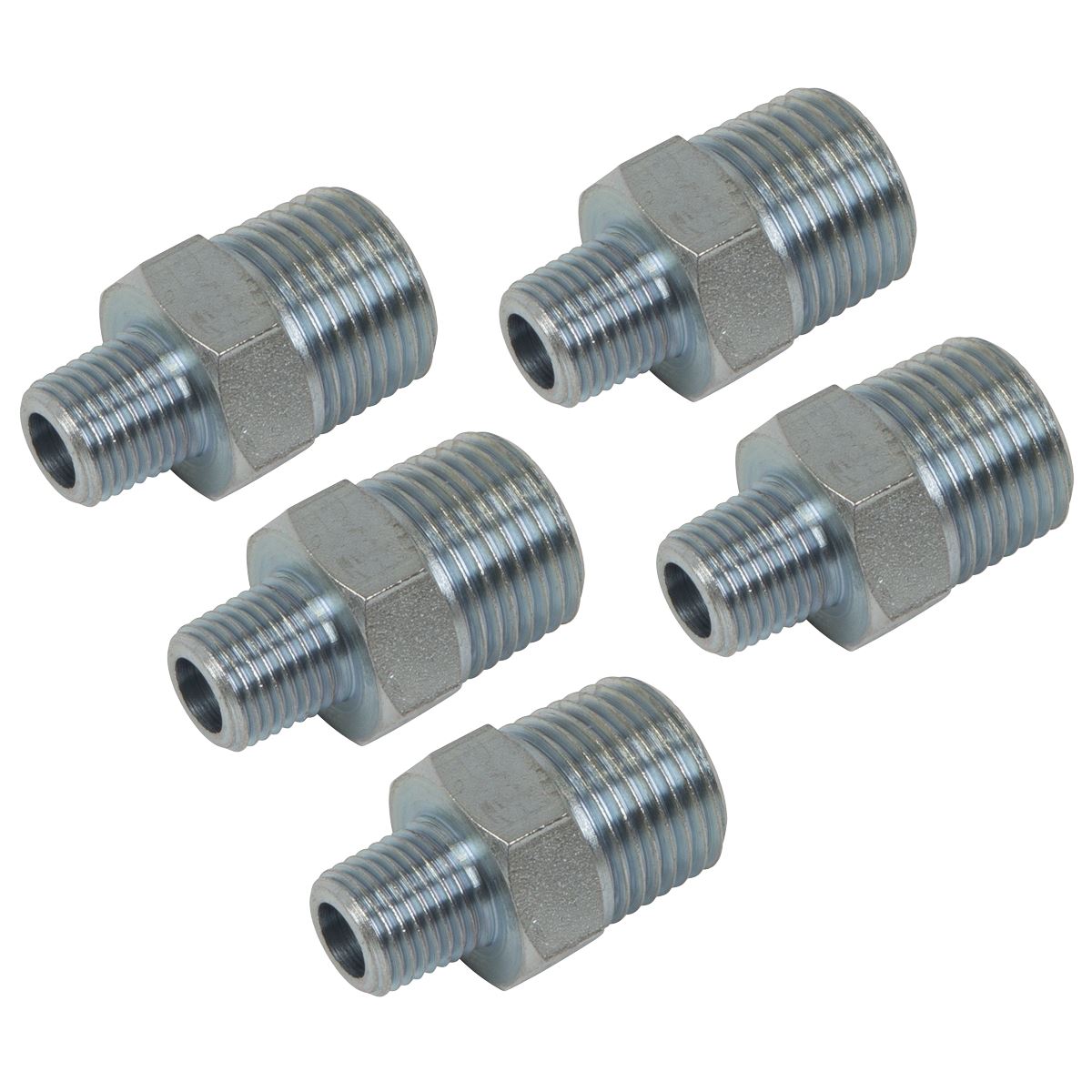 PCL Reducing Union 1/2"BSPT to 1/4"BSPT - Pack of 5