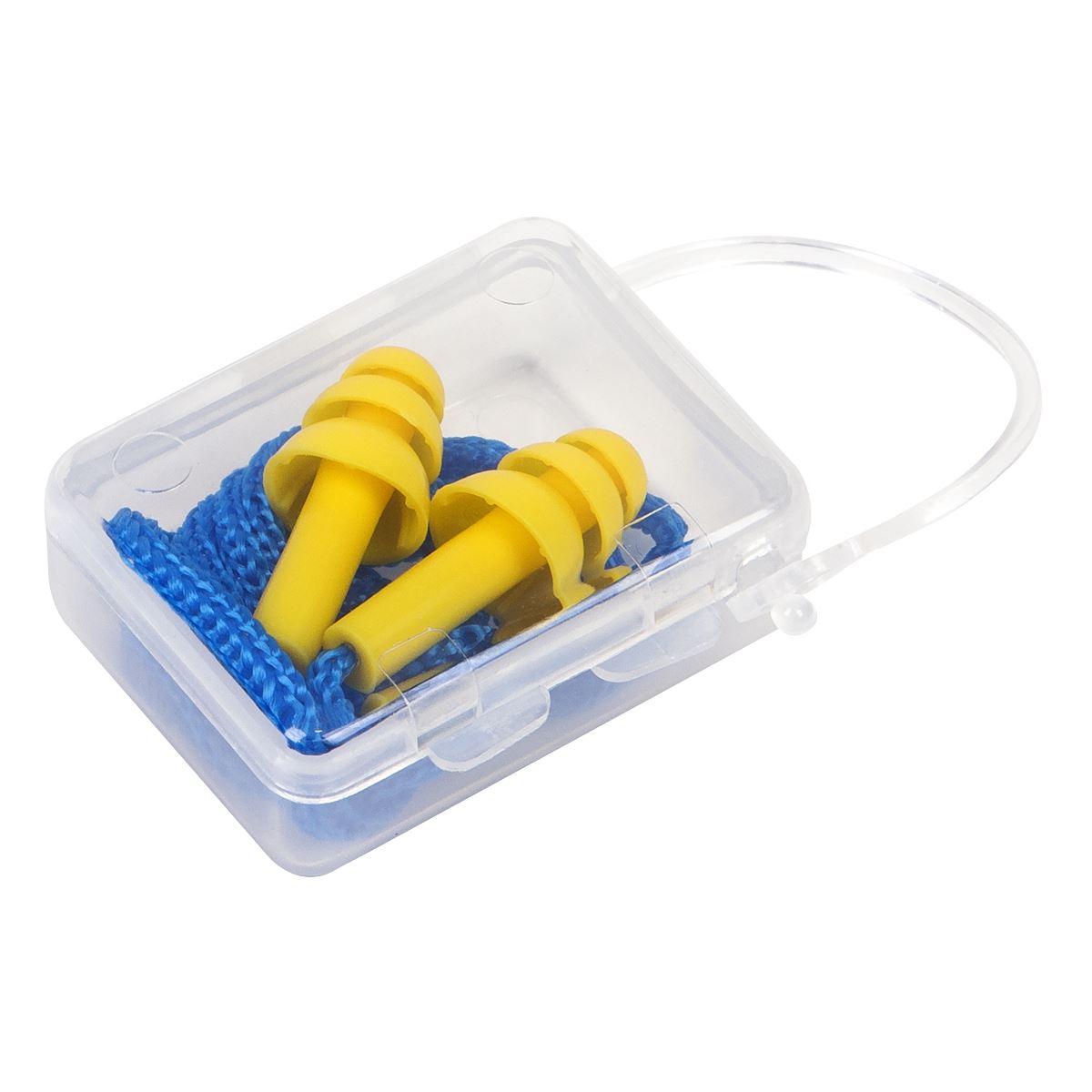 Worksafe by Sealey Ear Plugs Disposable Corded Pack of 50 Pairs  White Rose Tools