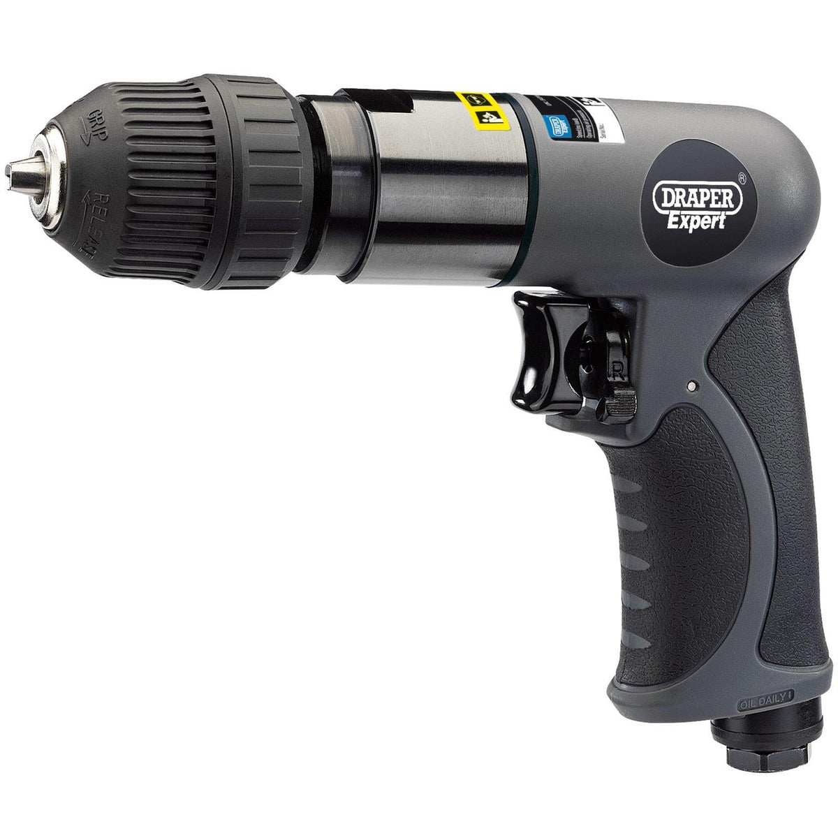 Draper Expert Composite Reversible Keyless Air Drill 10mm 14258  White Rose Tools