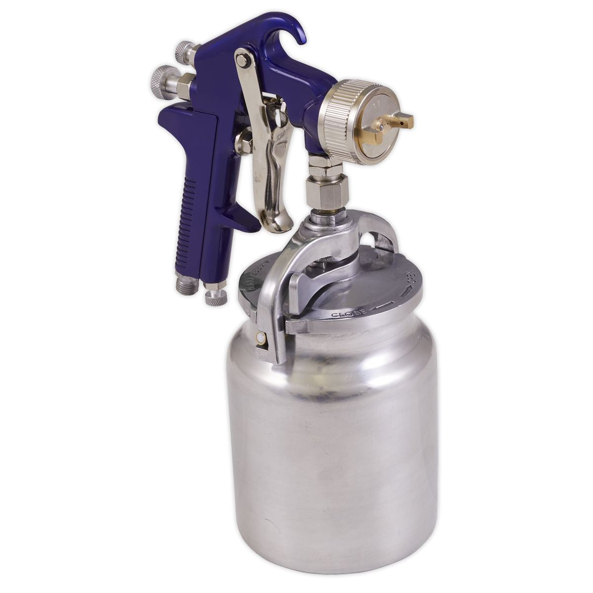 Sealey Suction Feed Spray Gun 1.7mm Set-Up 