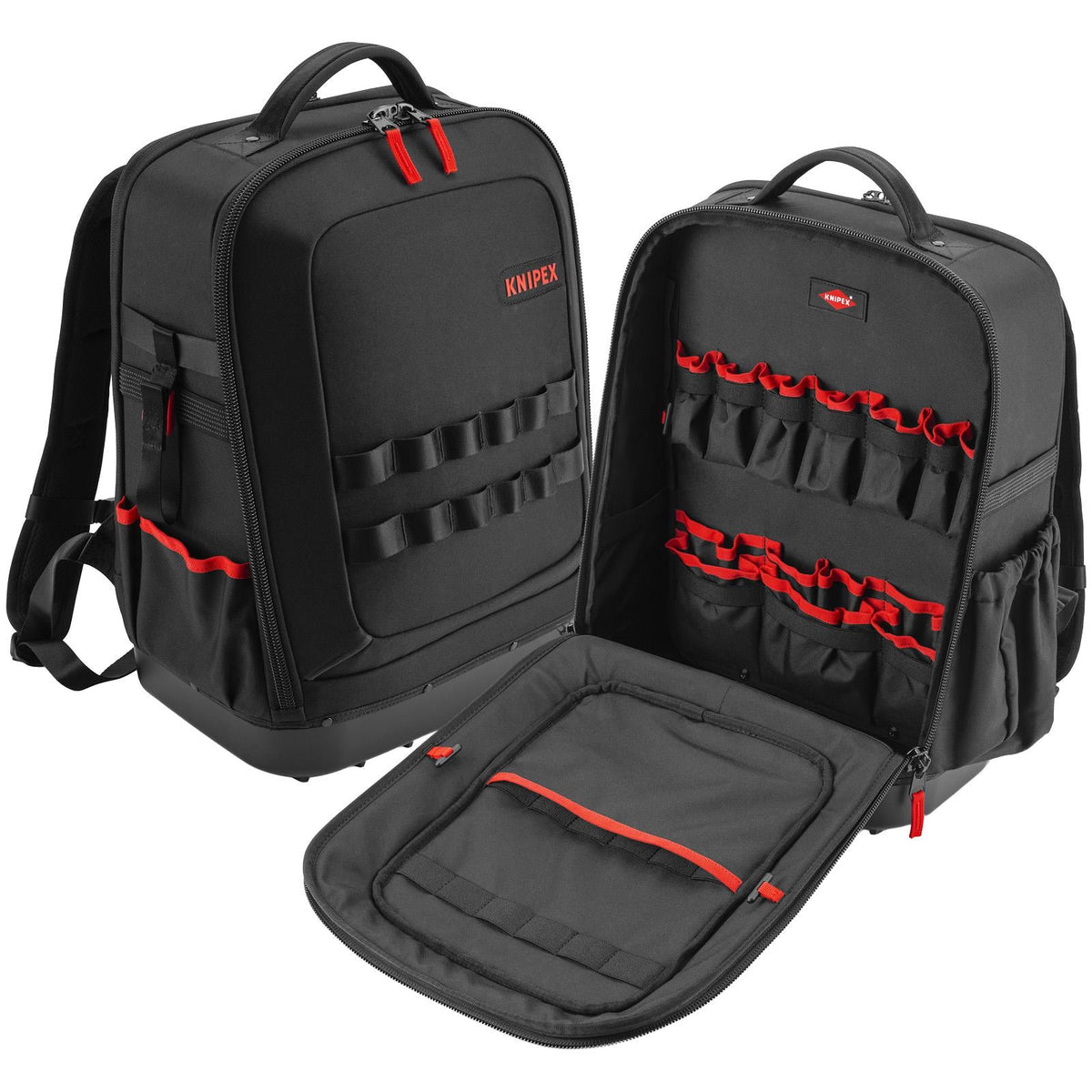 KNIPEX Tool Backpack Modular X15 Empty Tool Bag 00 21 51 LE  White Rose Tools