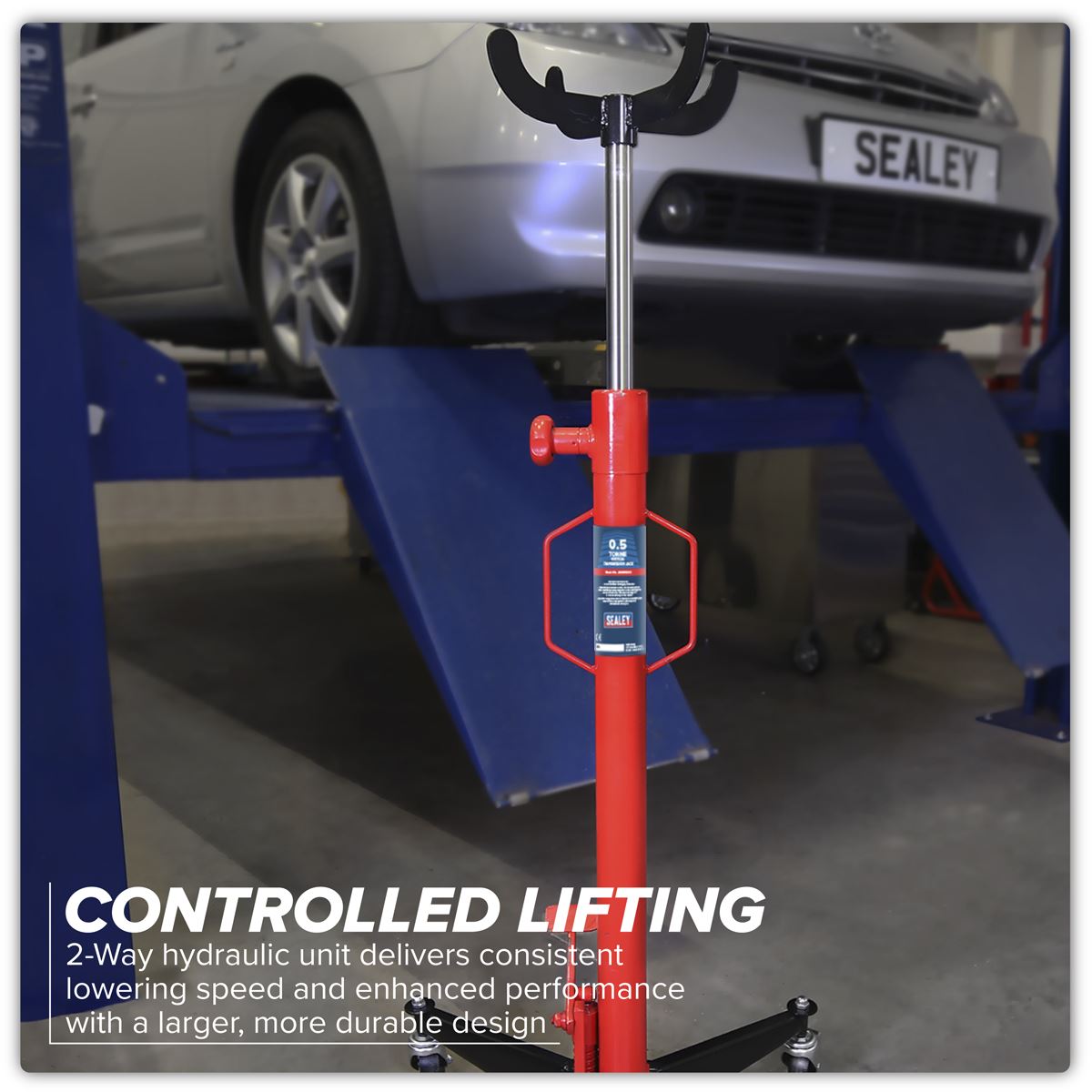 Sealey Vertical Transmission Jack 500kg