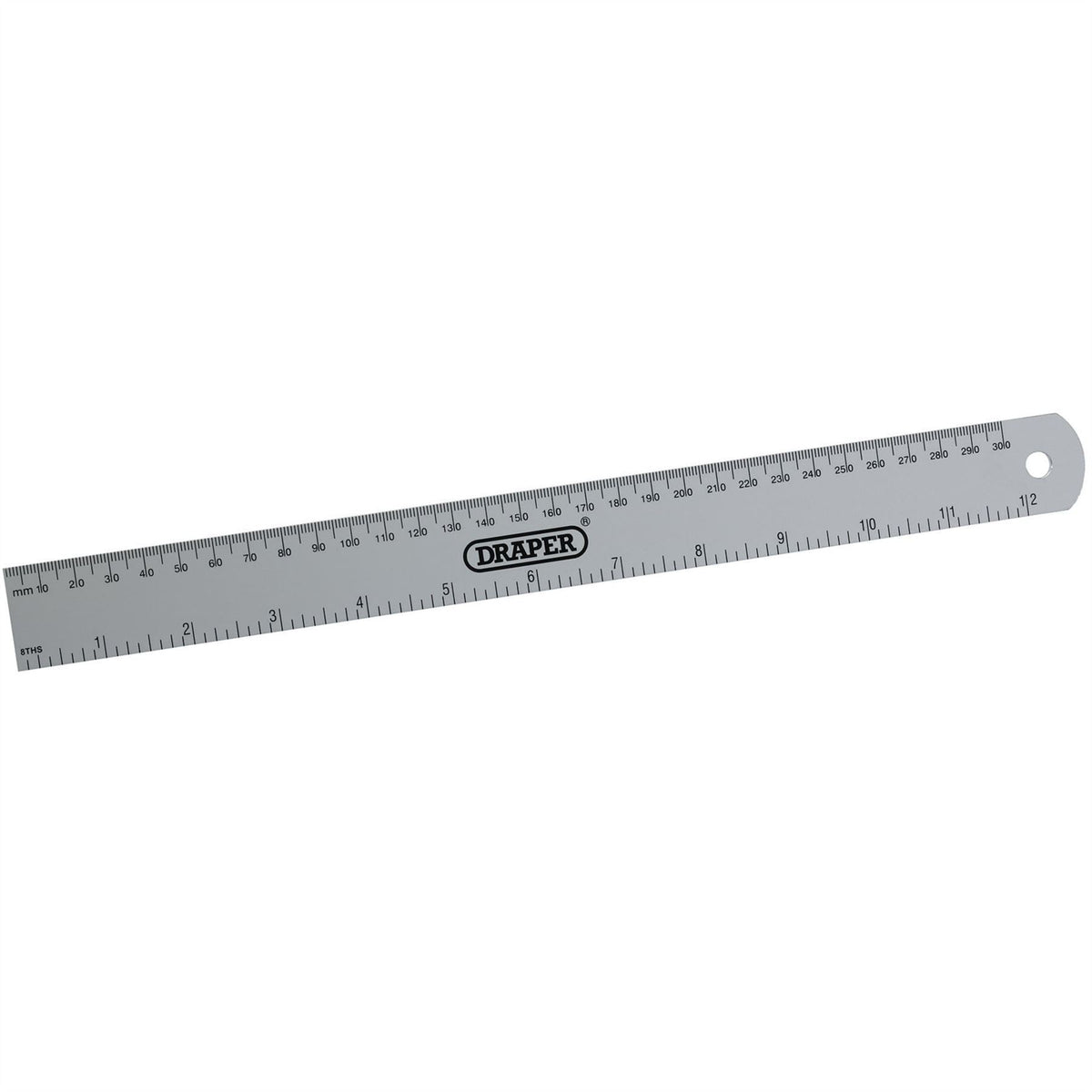 Draper Aluminium Rule 300mm/12" 52191  White Rose Tools