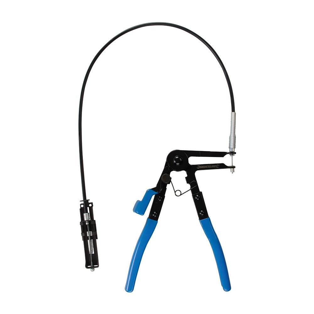 Silverline Flexible Ratchet Hose Clamp Pliers 610mm 441030