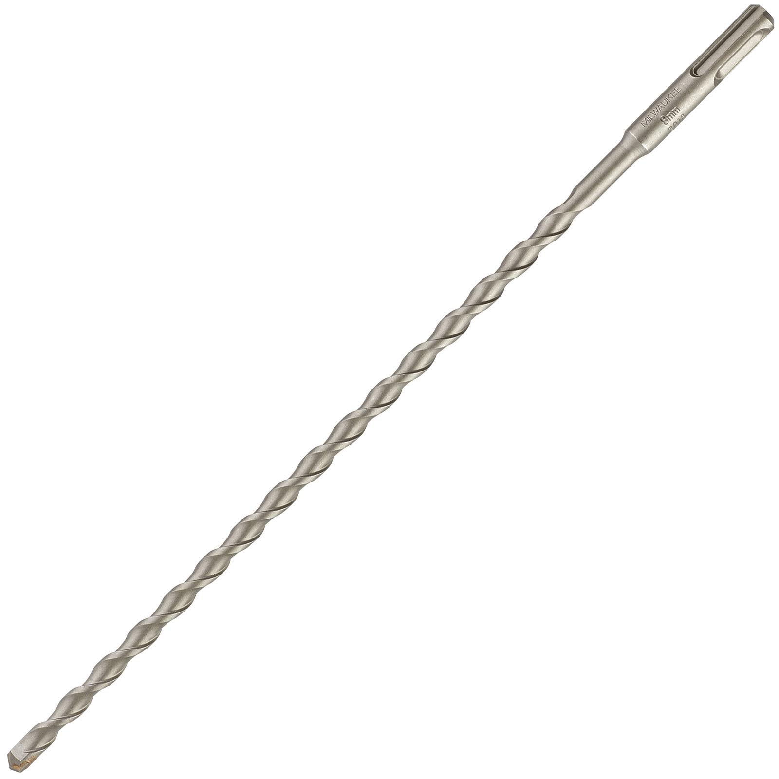 Milwaukee SDS Plus Contractor Hammer Drill Bits 2 Cut 