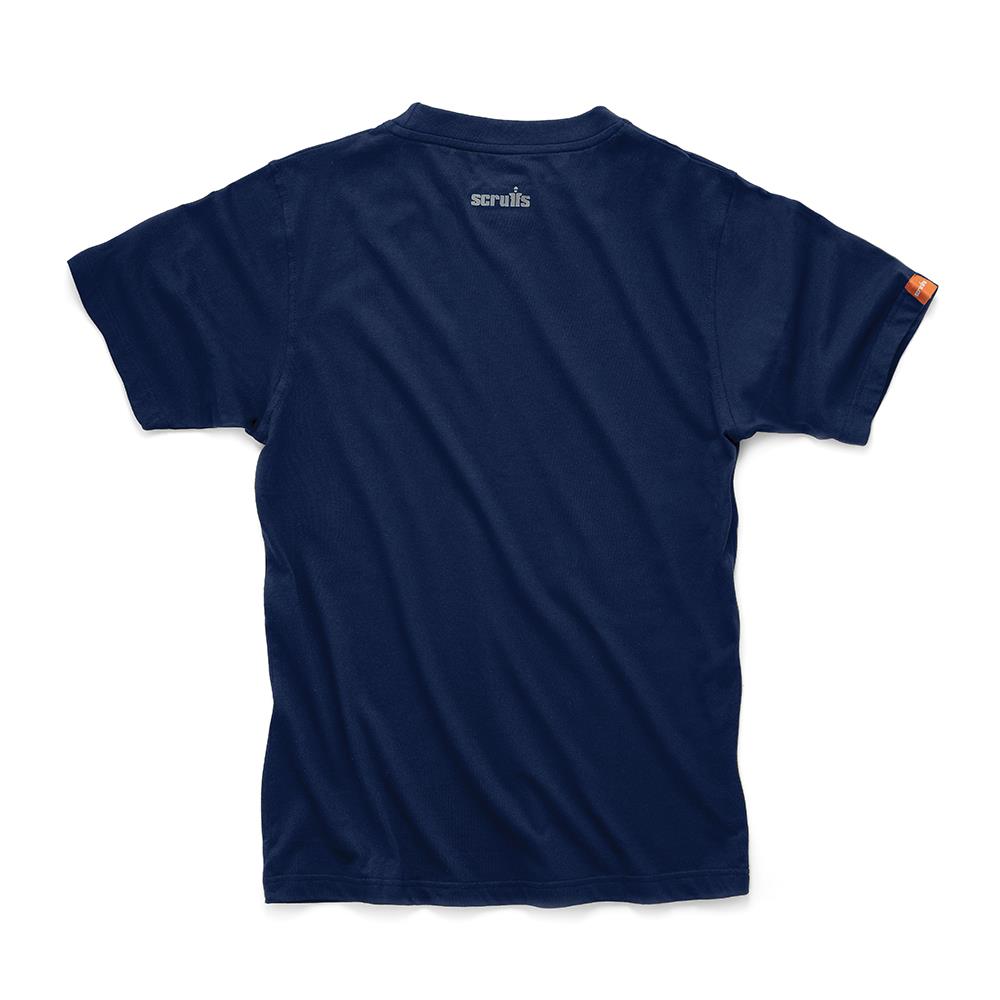 Scruffs Eco Worker T-Shirt Navy - Choose Size