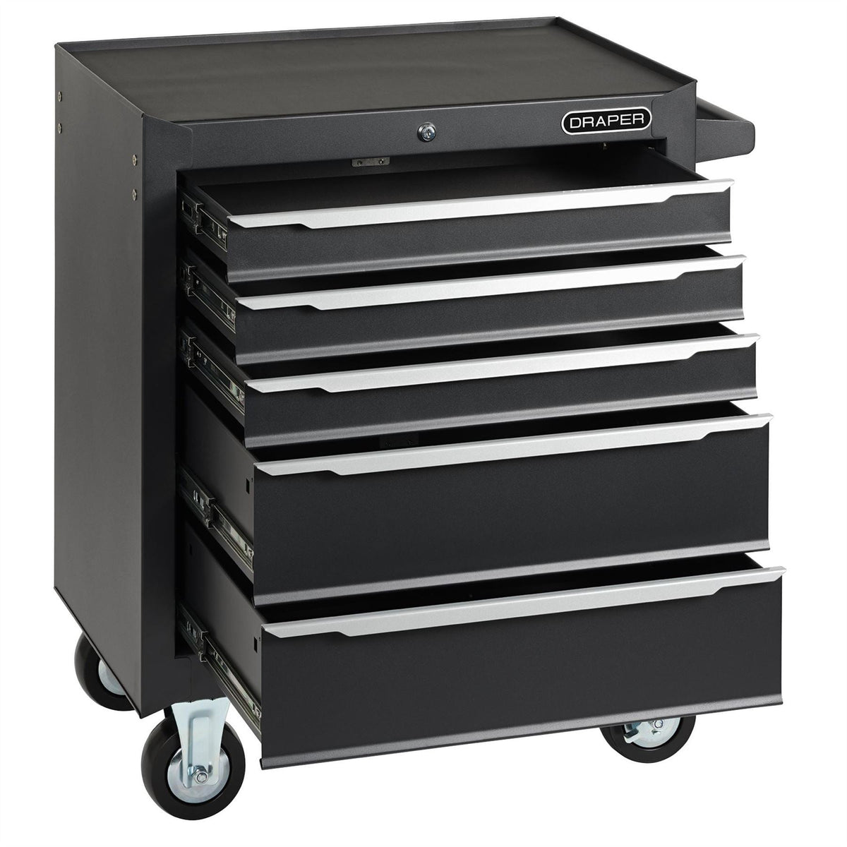 Draper Roller Tool Cabinet 5 Drawer 26" 30754  White Rose Tools