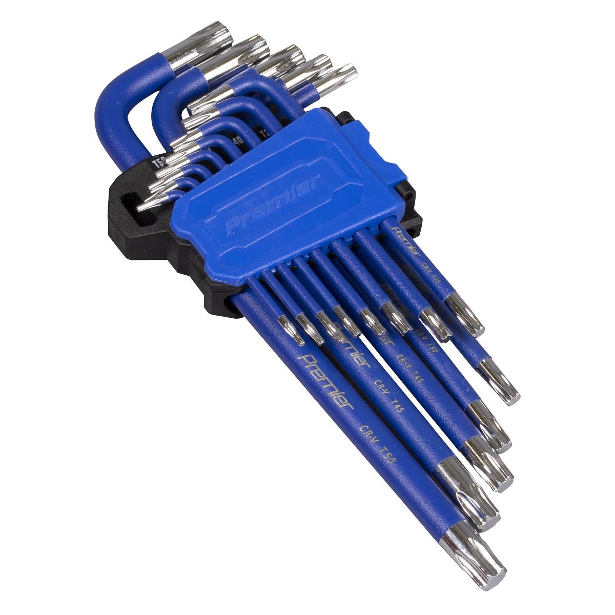 Sealey Premier TRX-Star* Key Set 13pc Long  White Rose Tools